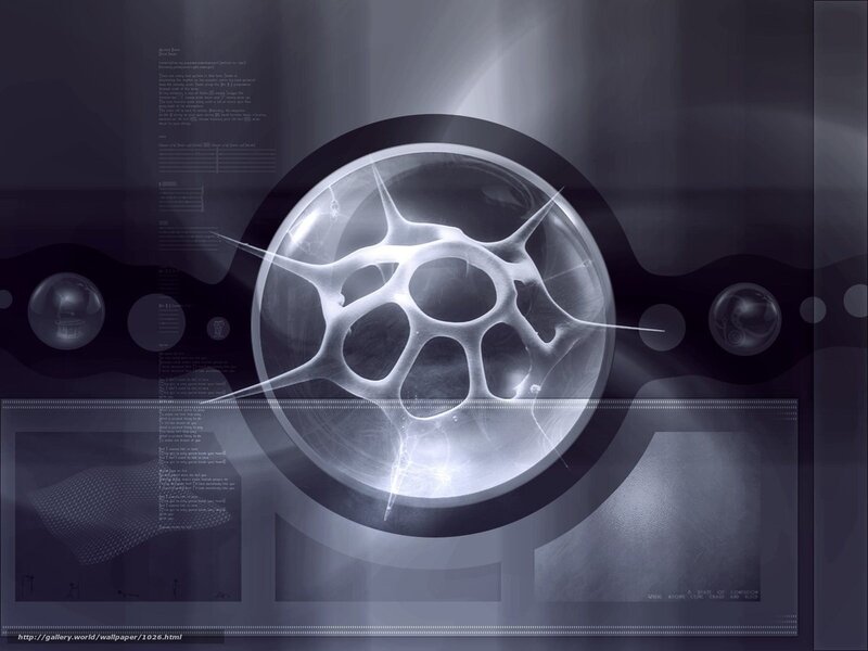 Abstract Digital Sphere