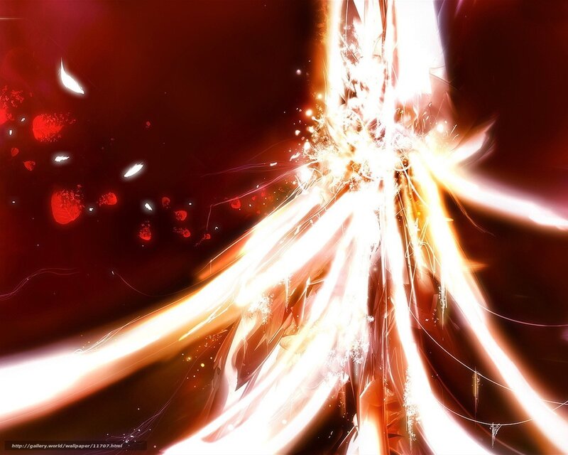 Abstract Light Explosion — White, Dramatic, Digital Art, Light Streaks