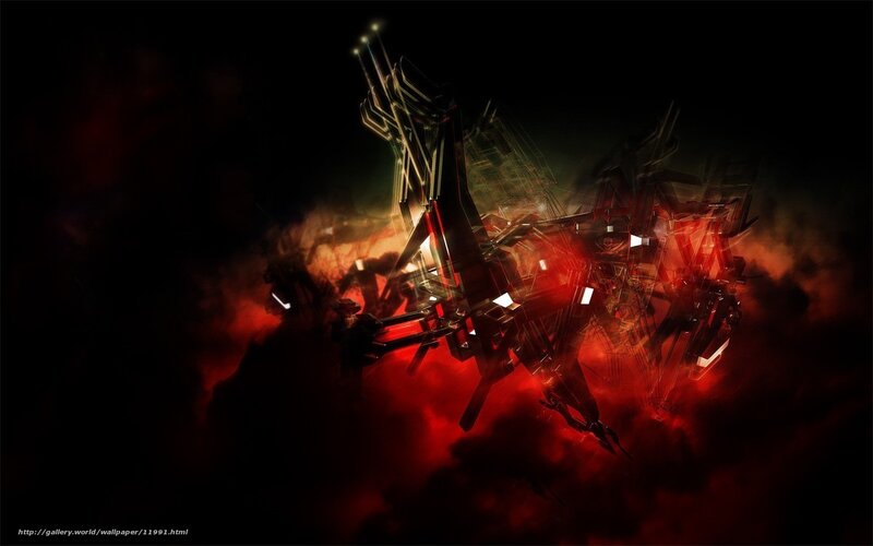 Mechanical Structure in Smoke