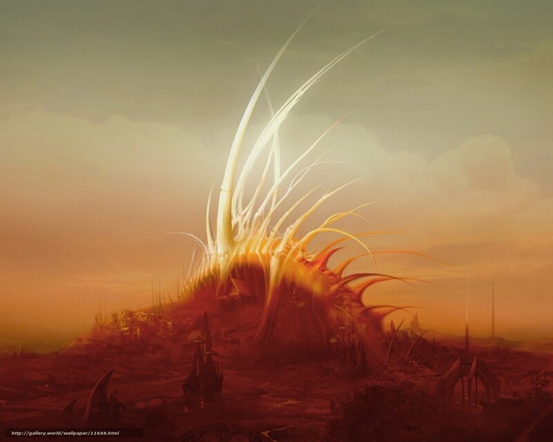 Alien Structure on Planet