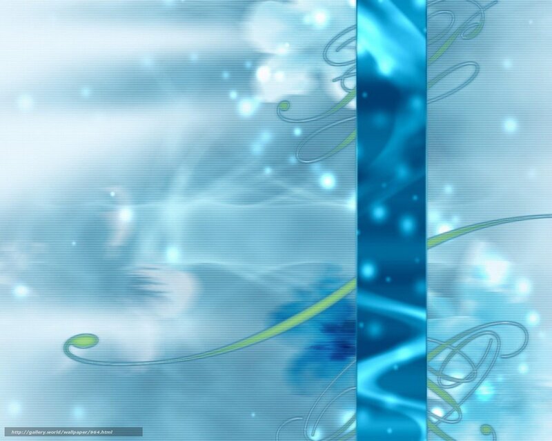 Blue Abstract Background — Calm, Digital Art, Swirls