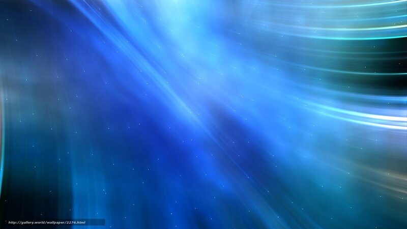 Blue Light Rays in Space — Serene, Digital Art, Light Rays, Stars