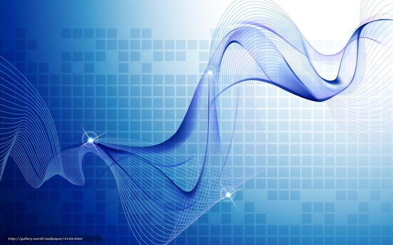 Blue Wave Pattern — Calm