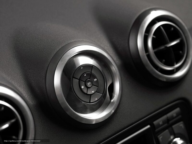 Car Dashboard Controls — Black