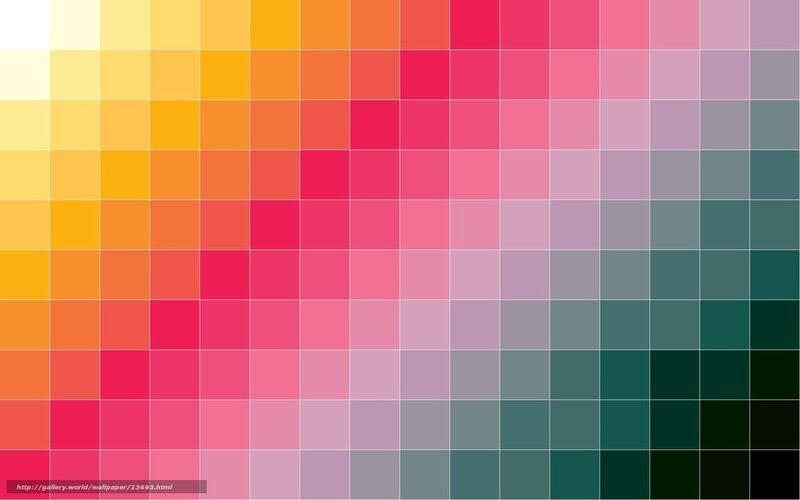 Color Gradient Grid — Yellow, Neutral