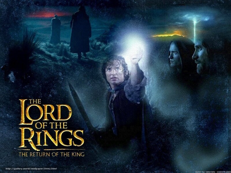 Frodo Holding a Light