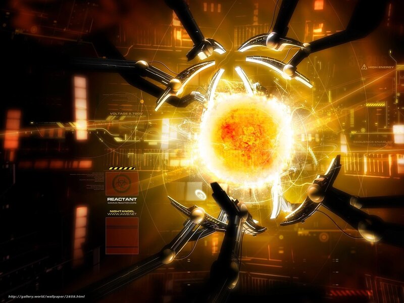 Fusion Reactor Core — Yellow
