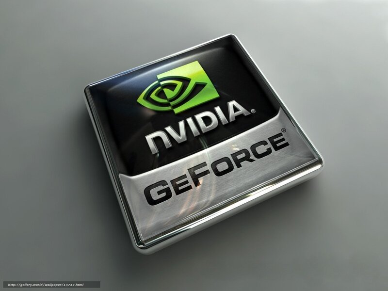 NVIDIA GeForce Logo — Black, Professional