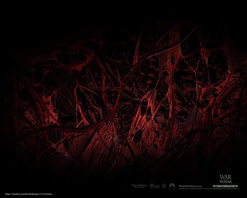 Red Web-like Structure