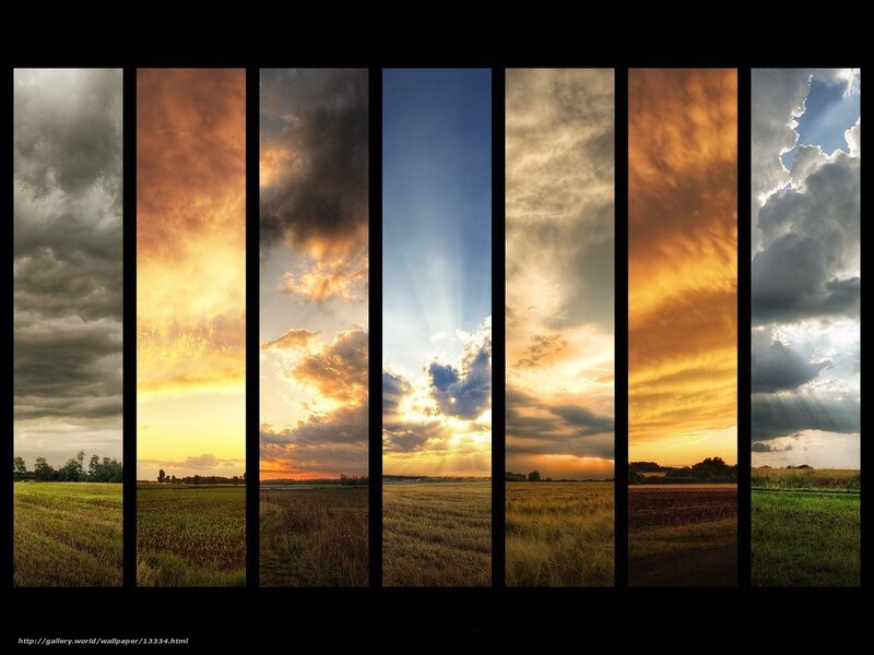 Seven Sky Panels