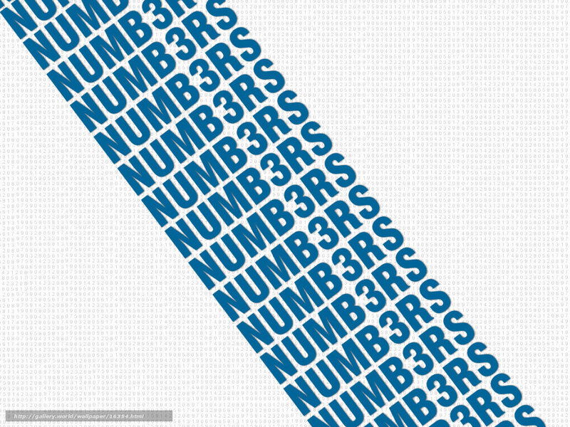 Text Pattern with Numbers