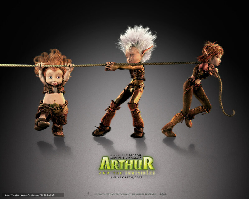 Three Animated Characters — Gray