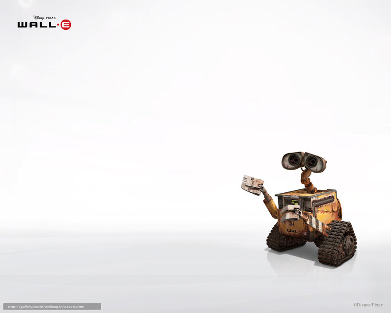 Robot Character Walle — Yellow, Neutral